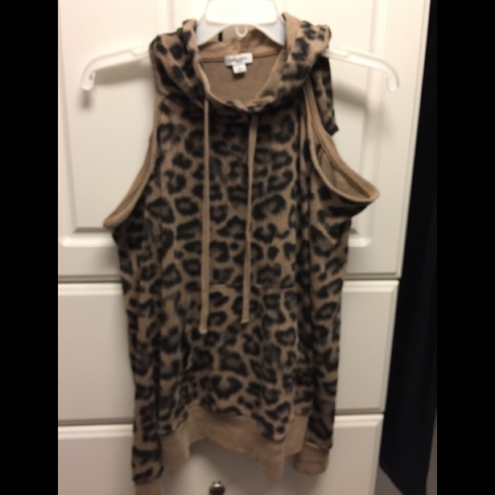 Splendid cold shoulder sweatshirt